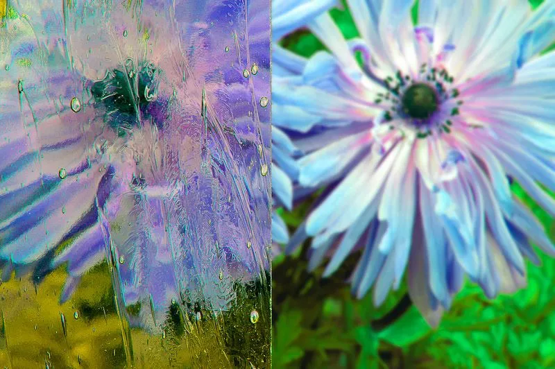 decorative ornamental glass altdeutsch brown