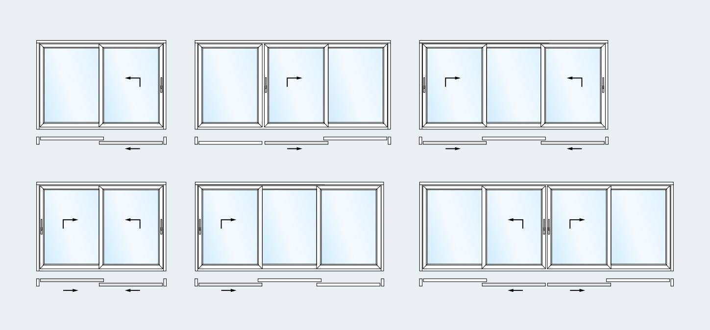 lift and slide door schema