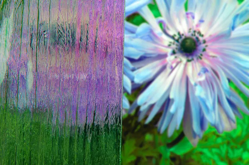 decorative ornamental glass kura brown