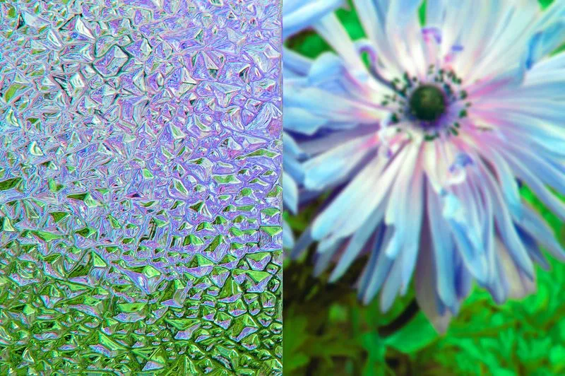 decorative ornamental glass waterdrop