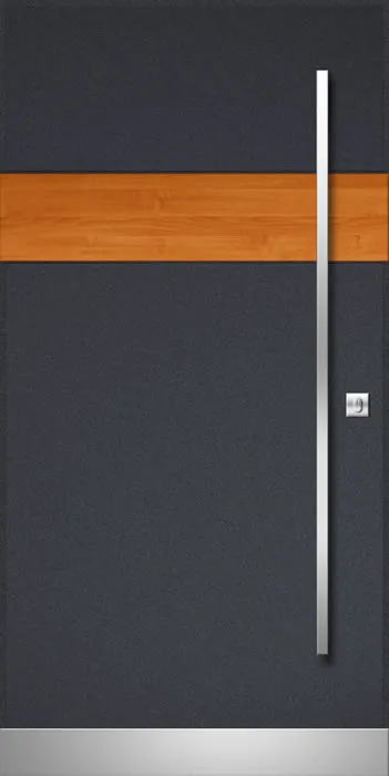 ourwooden door aluminium panel