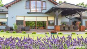 house view from garden side